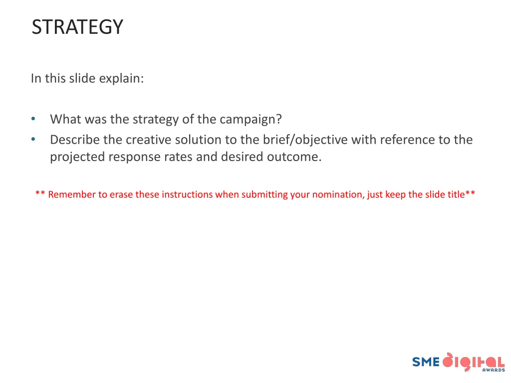 strategy
