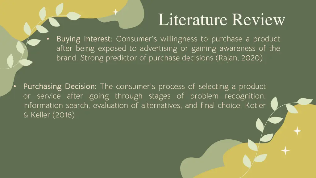 literature review 1
