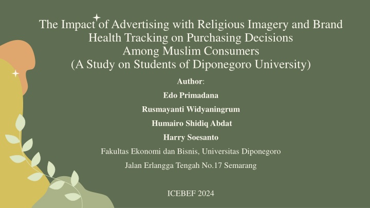 the impact of advertising with religious imagery