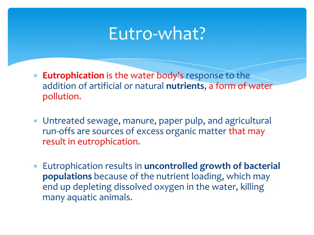eutro what