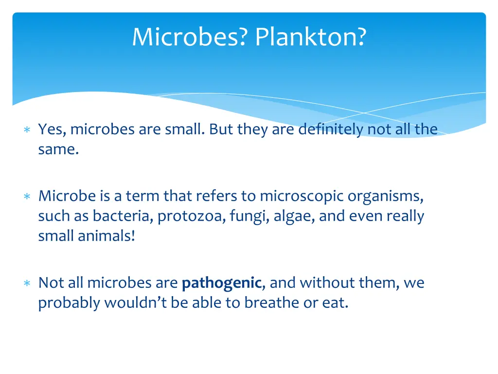 microbes plankton
