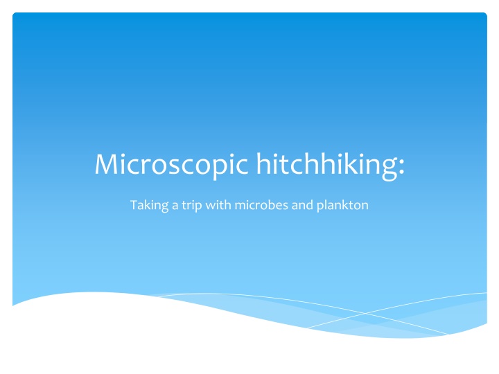 microscopic hitchhiking