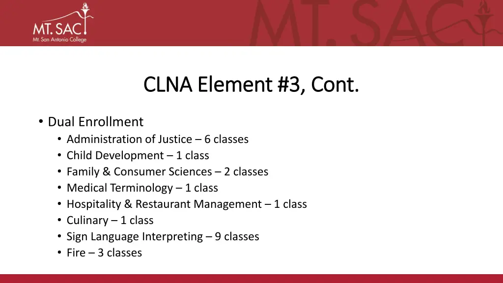 clna element 3 cont clna element 3 cont