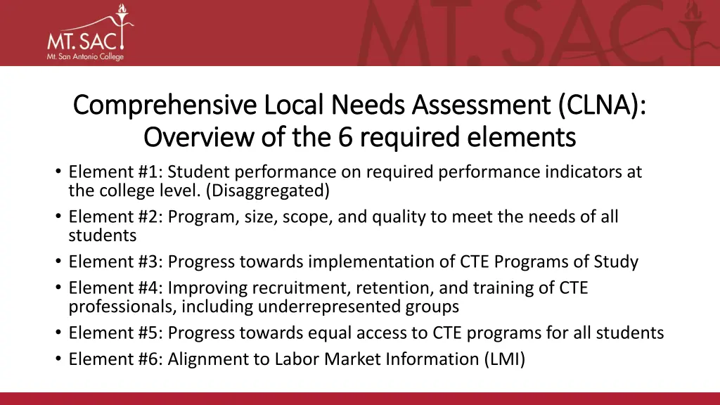 comprehensive local needs assessment clna