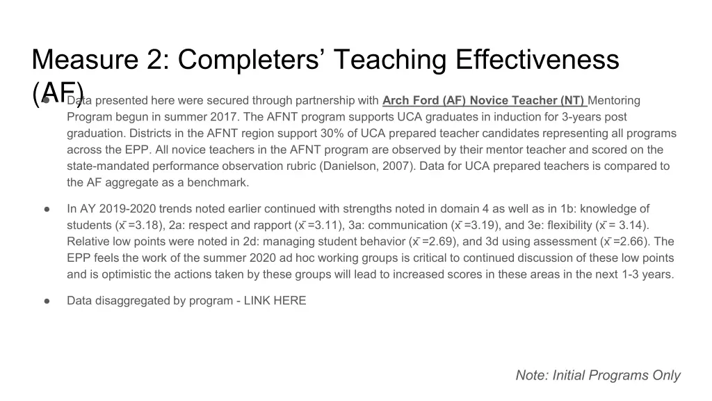 measure 2 completers teaching effectiveness 1