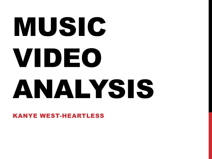 music video analysis