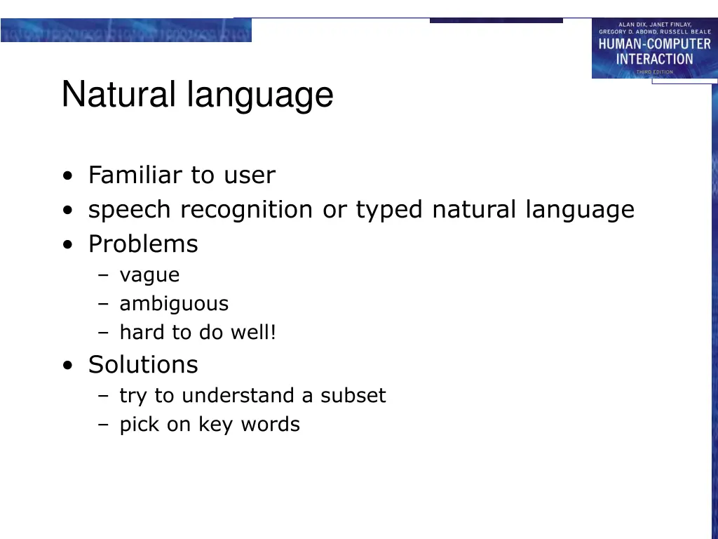 natural language