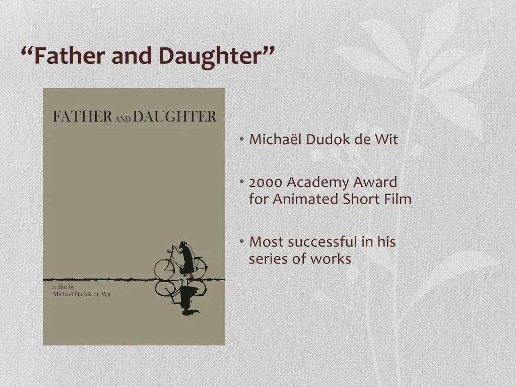 father and daughter