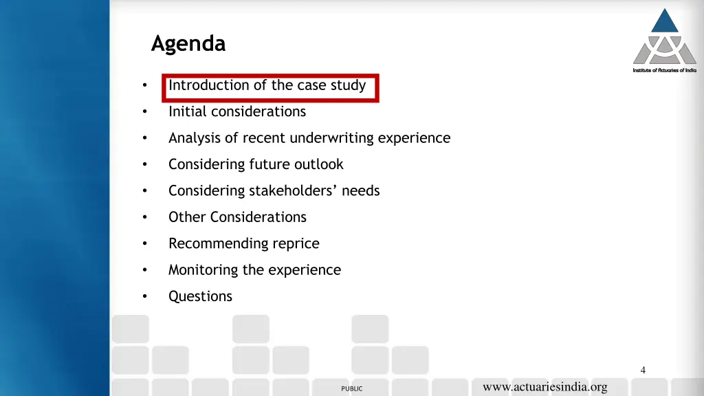 agenda 1