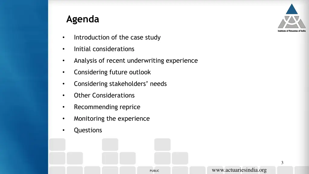 agenda
