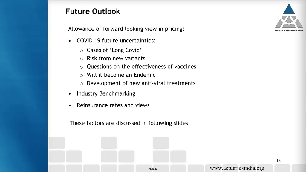 future outlook