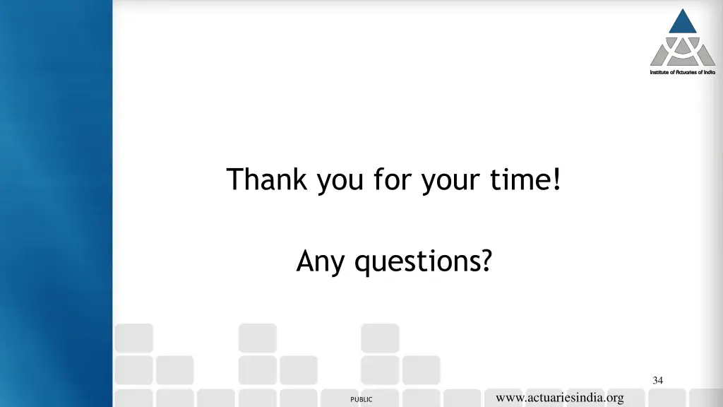 thank you for your time