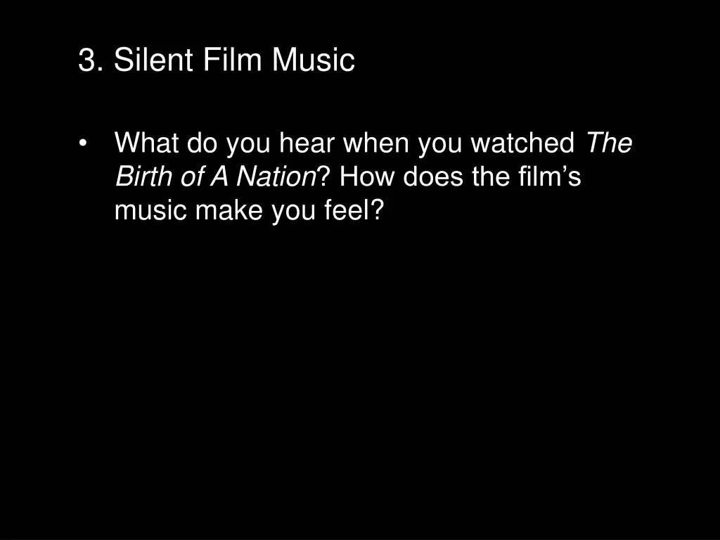 3 silent film music 2