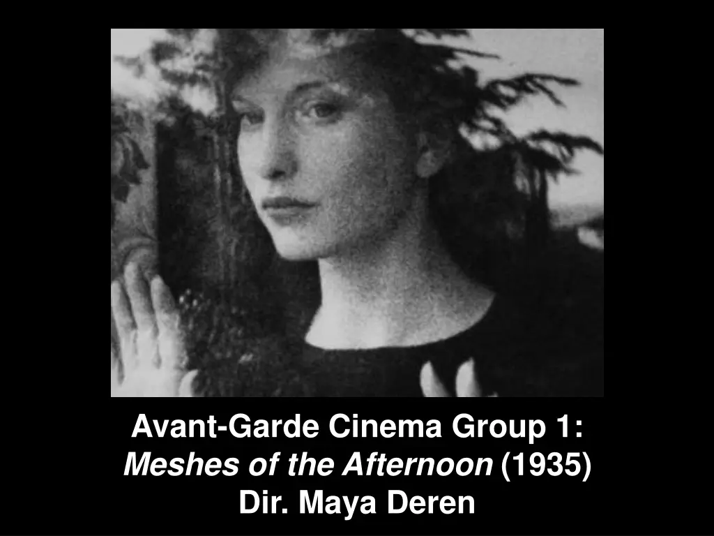 avant garde cinema group 1 meshes
