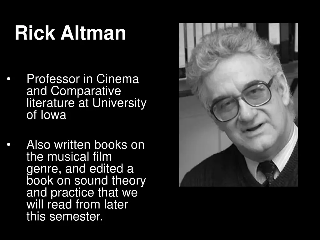 rick altman