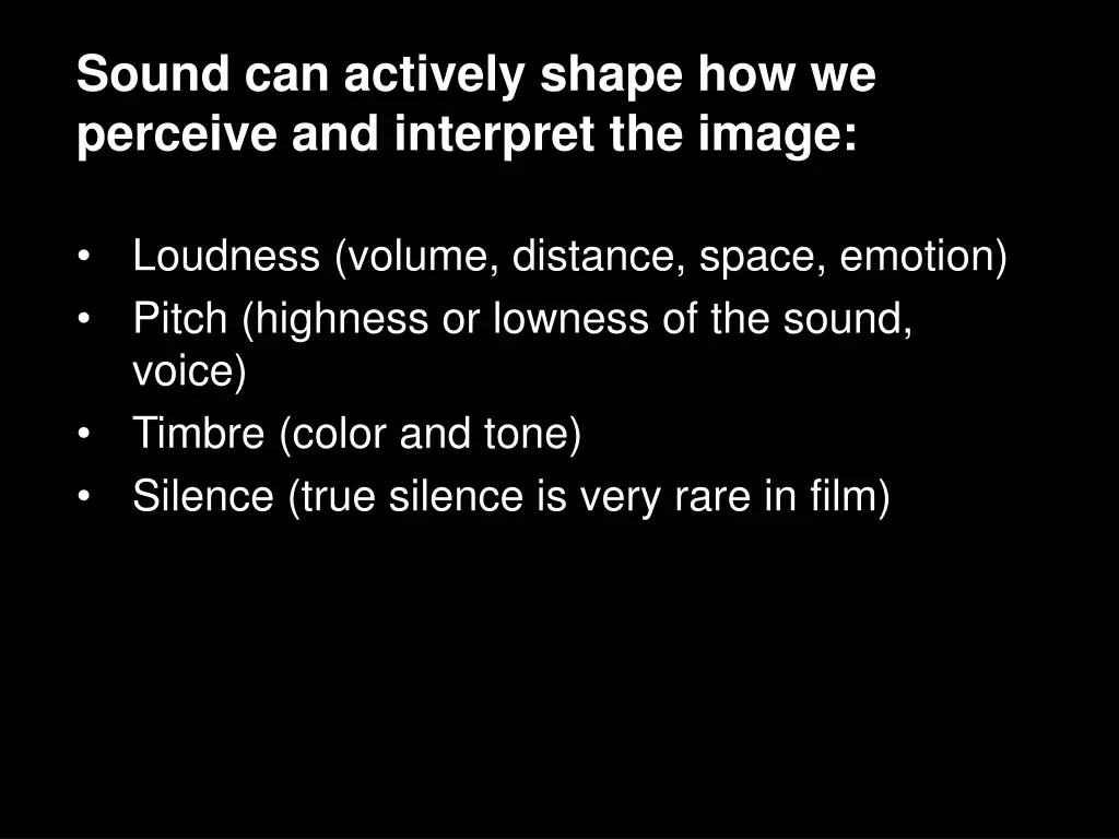 sound can actively shape how we perceive 4