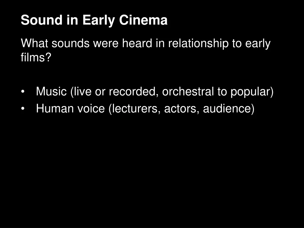 sound in early cinema 3