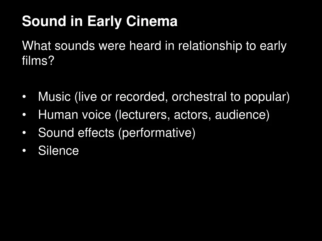 sound in early cinema 5