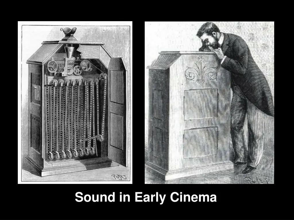 sound in early cinema