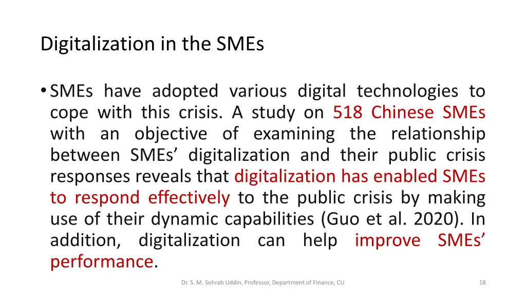 digitalization in the smes
