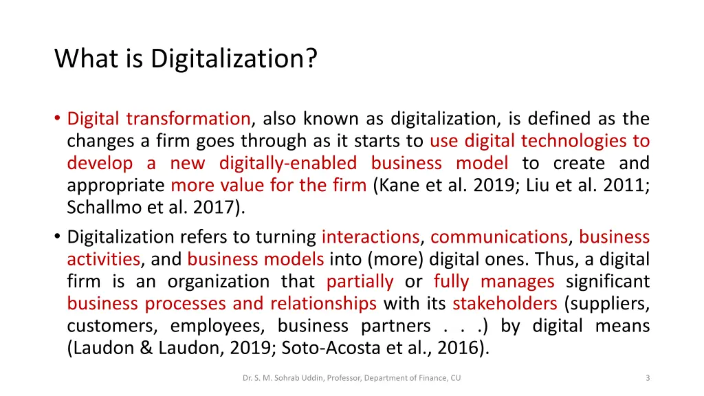 what is digitalization