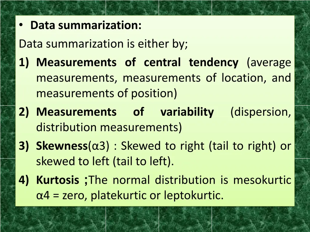 data summarization data summarization is either