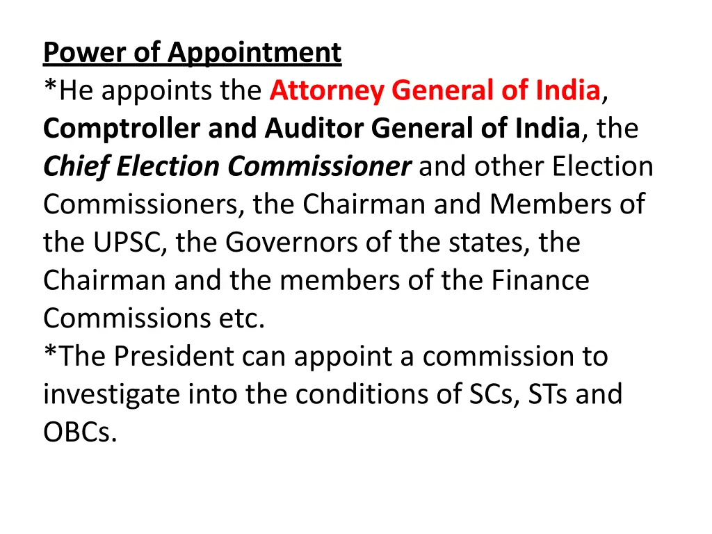 power of appointment he appoints the attorney