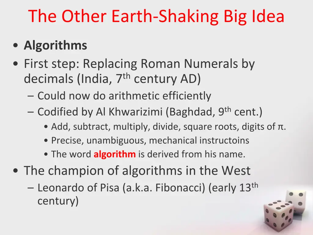 the other earth shaking big idea