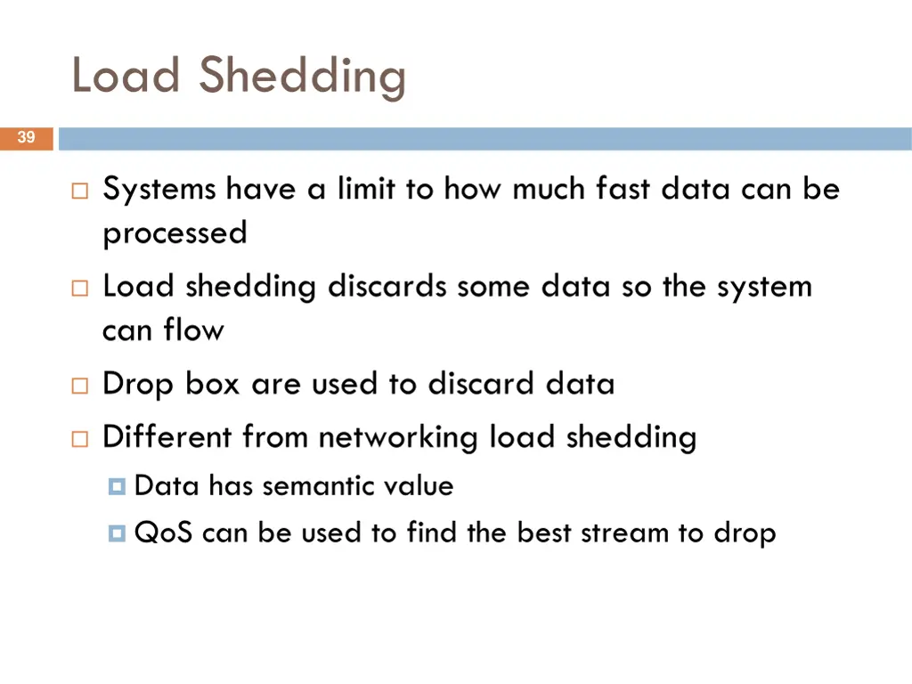 load shedding