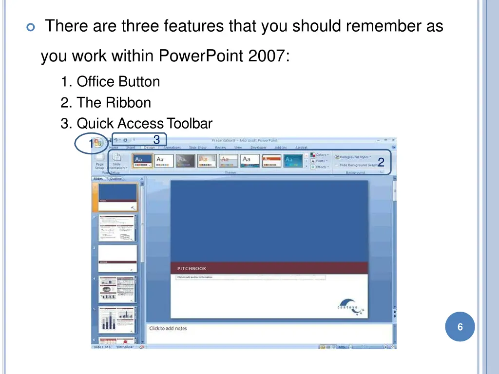 there are three features that you should remember
