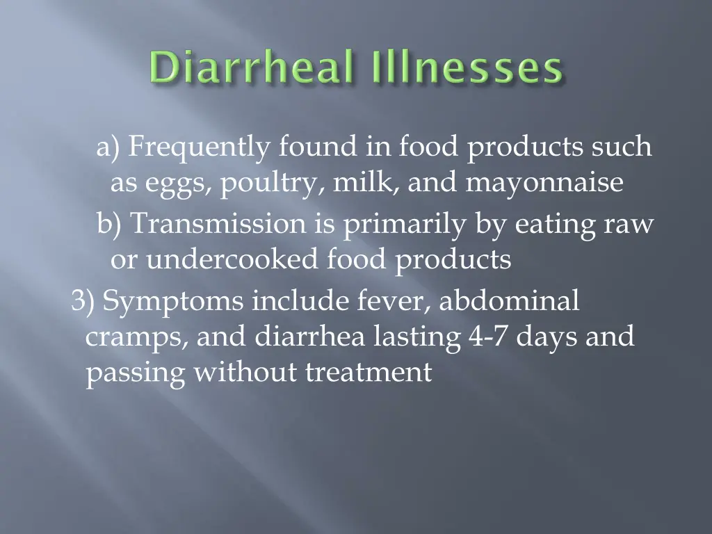 a frequently found in food products such as eggs