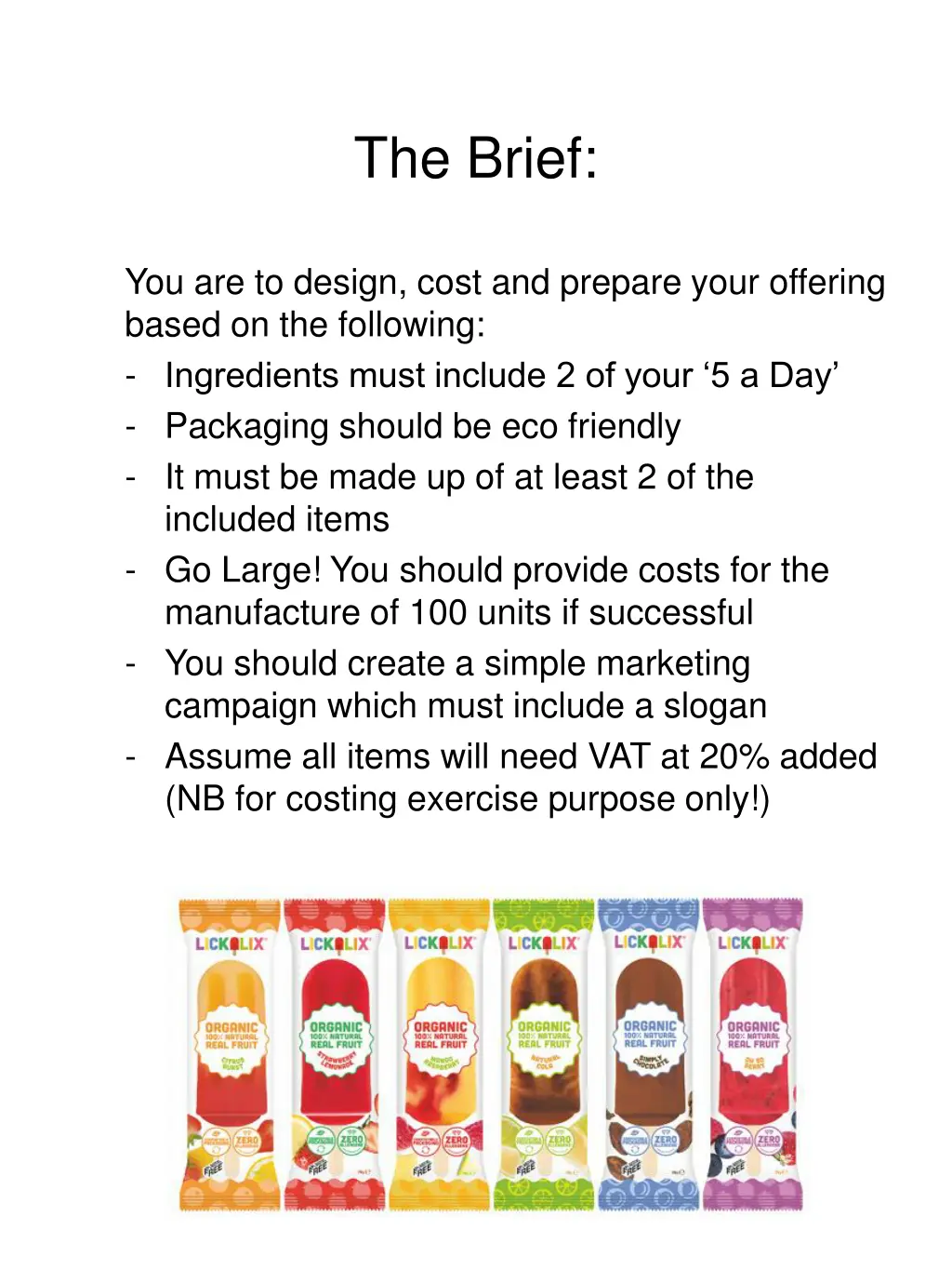 the brief