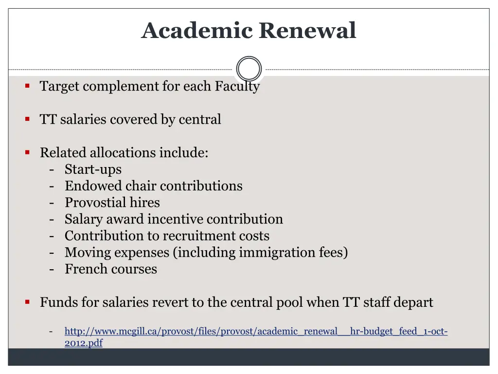 academic renewal