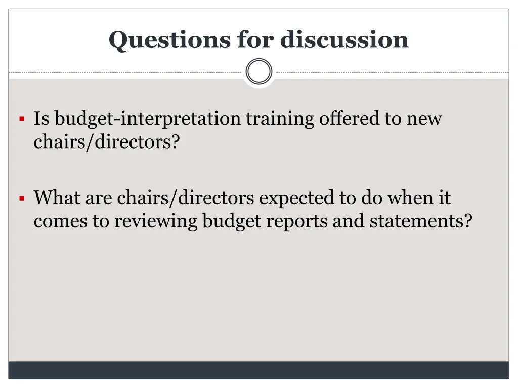 questions for discussion 2