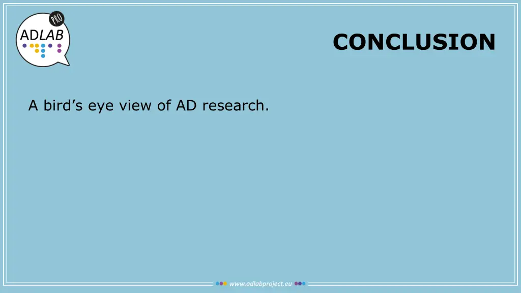 conclusion