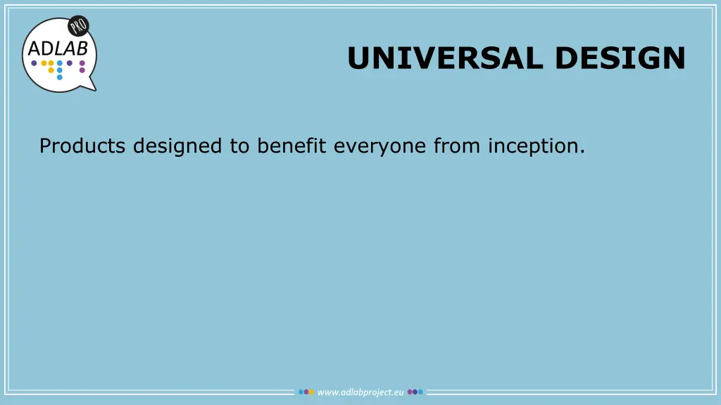 universal design