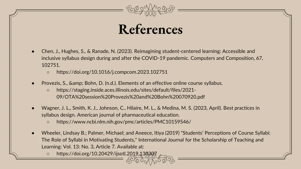 references
