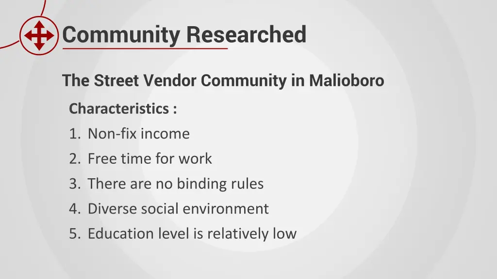 community researched