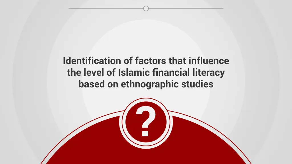 identification of factors that influence