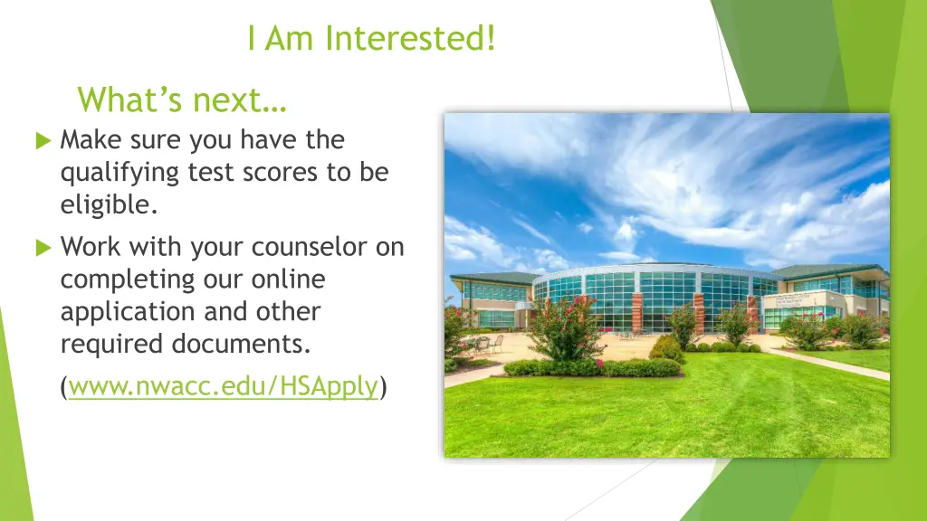 i am interested