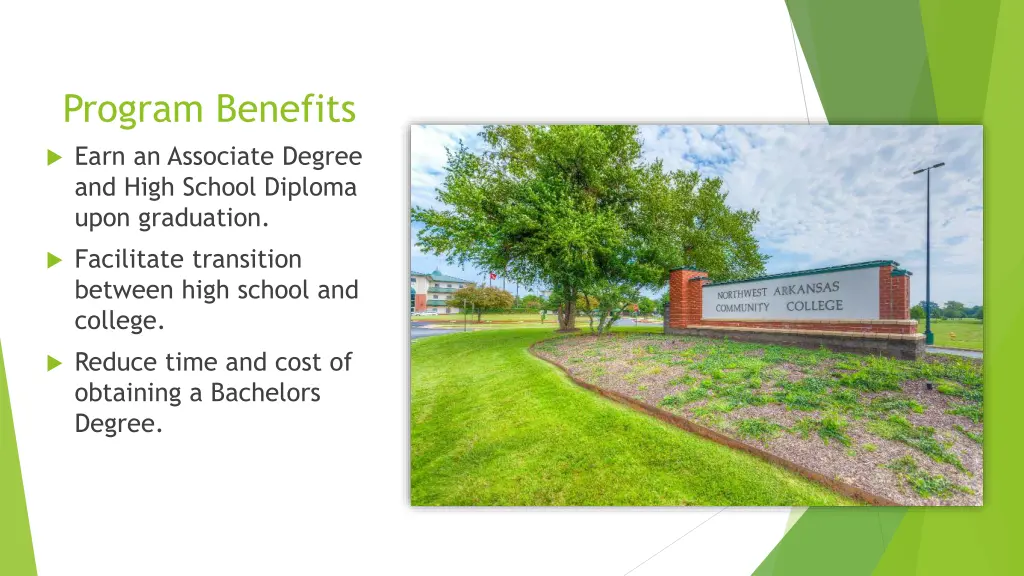program benefits