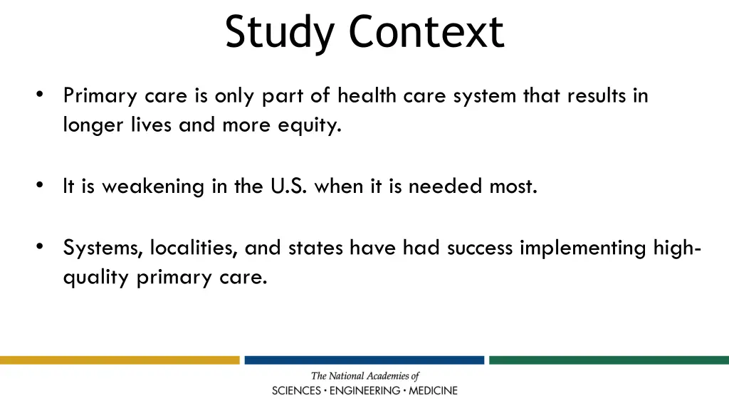 study context