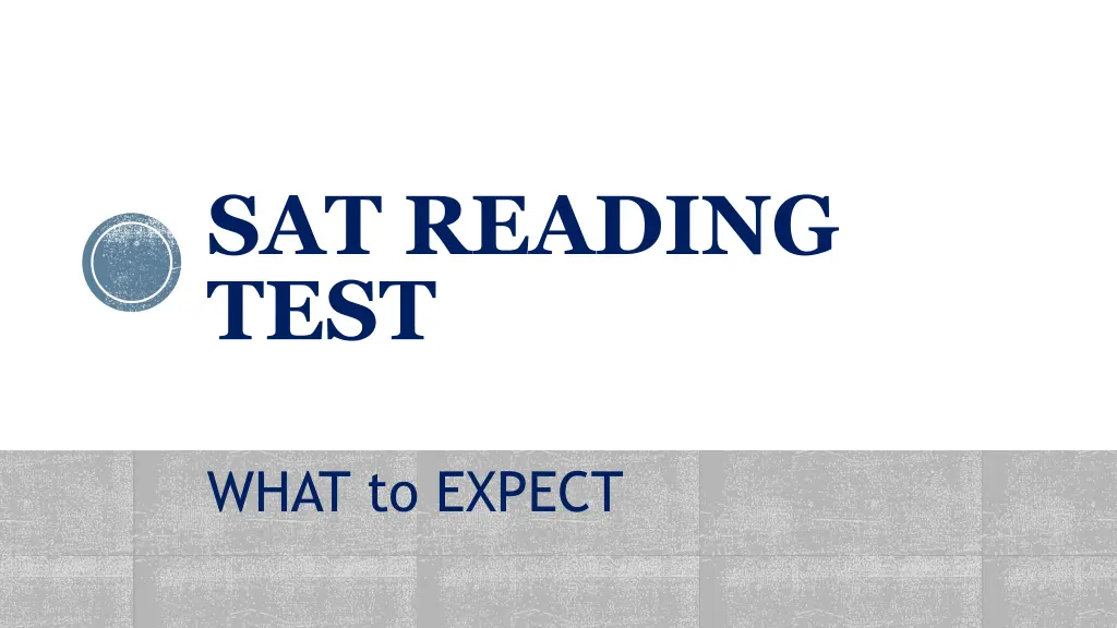 sat reading test