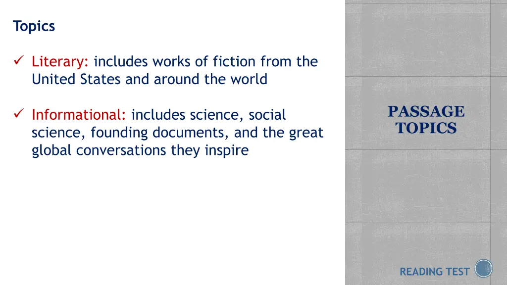 topics