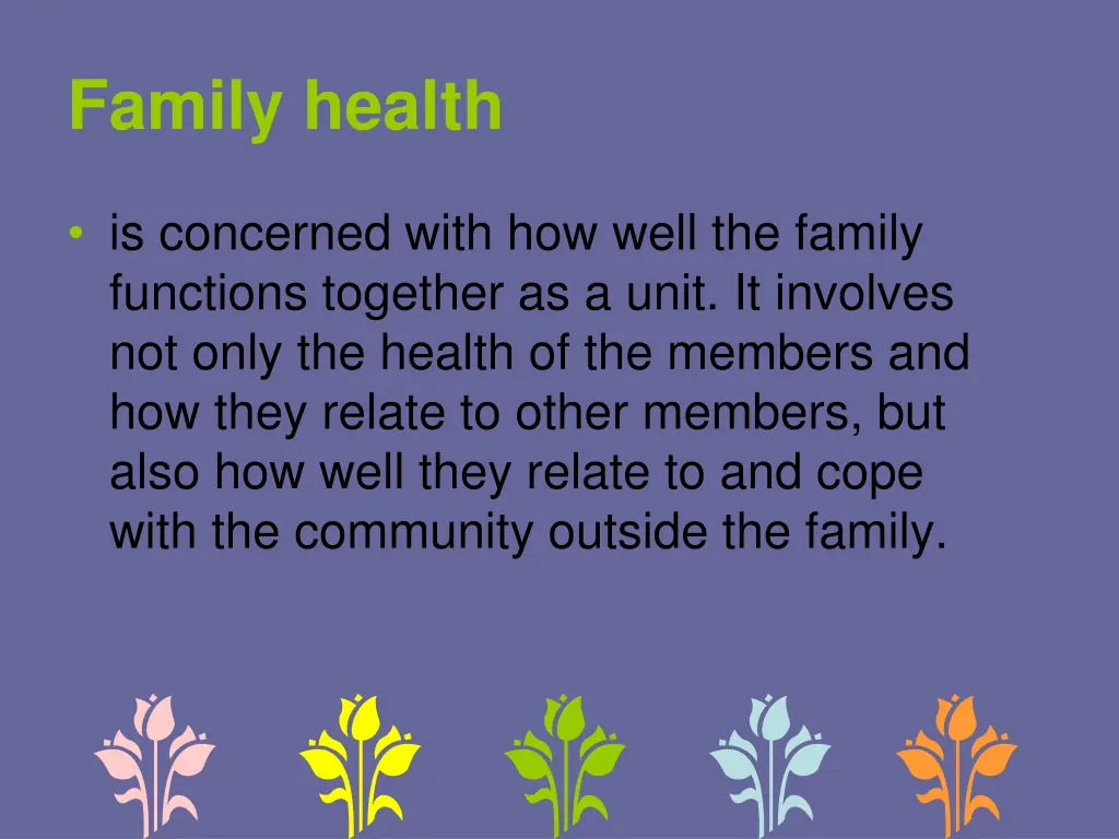 family health