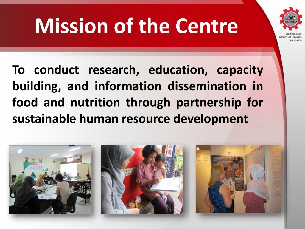 mission of the centre