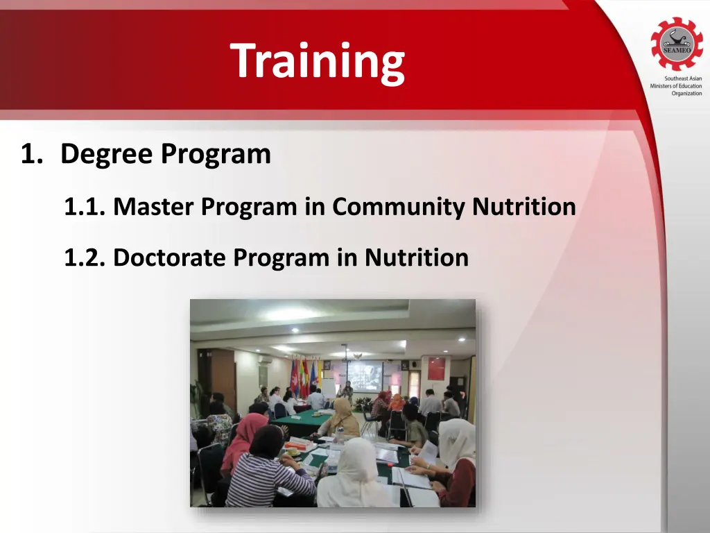 training