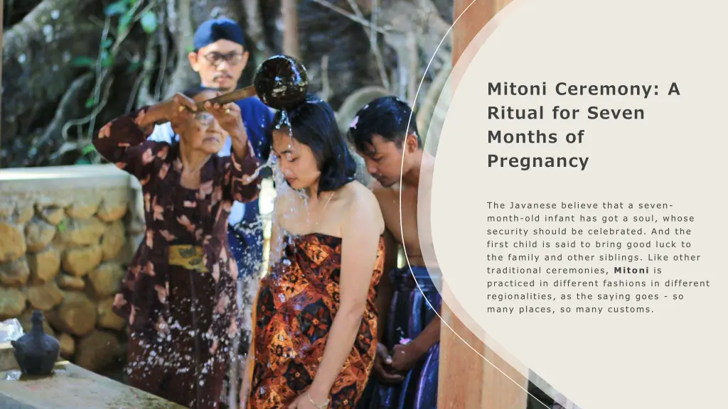 mitoni ceremony a ritual for seven months