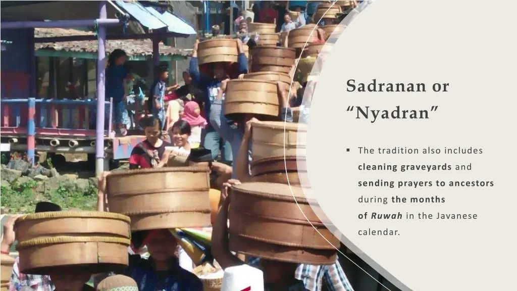 sadranan or nyadran