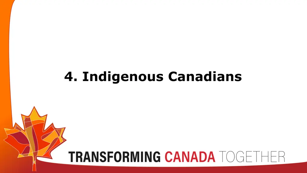 4 indigenous canadians